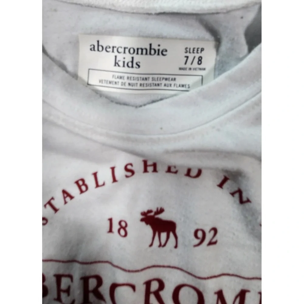 Abercrombie Kids Sleep‎ Shirt Size 7/8